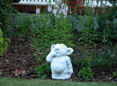 Troll 34cm Skulptur Design Figur Statue Garten Figuren Statuen